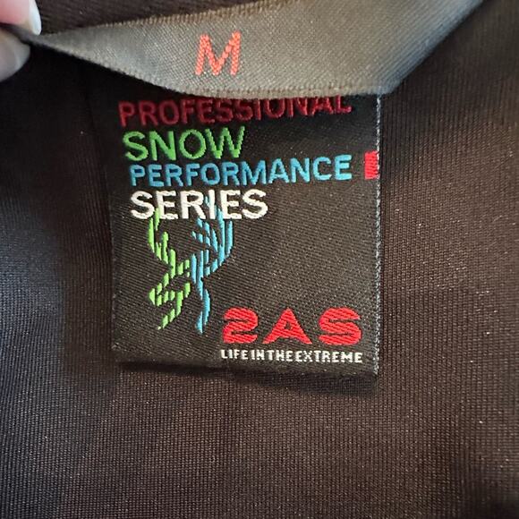 2AS Men’s Professional Snow Performance Series Jacket. Black Size Medium - Picture 4 of 9
